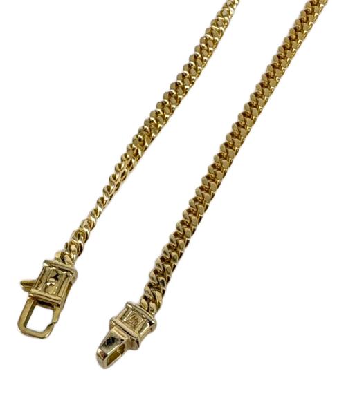 TOM WOOD（トムウッド）TOM WOOD (トムウッド) curb bracelet m gold ゴールドの古着・服飾アイテム
