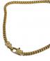 TOM WOOD (トムウッド) curb bracelet m gold ゴールド：25000円