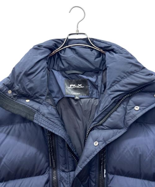 RLX RALPH LAUREN（アールエルエックスラルフローレン）RLX RALPH LAUREN (アールエルエックスラルフローレン) ダウンジャケット ネイビー サイズ:Lの古着・服飾アイテム