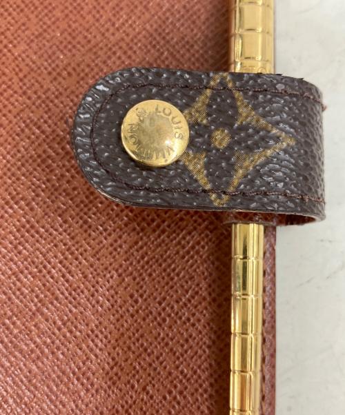 LOUIS VUITTON（ルイ ヴィトン）LOUIS VUITTON (ルイ ヴィトン) 手帳カバー ブラウンの古着・服飾アイテム