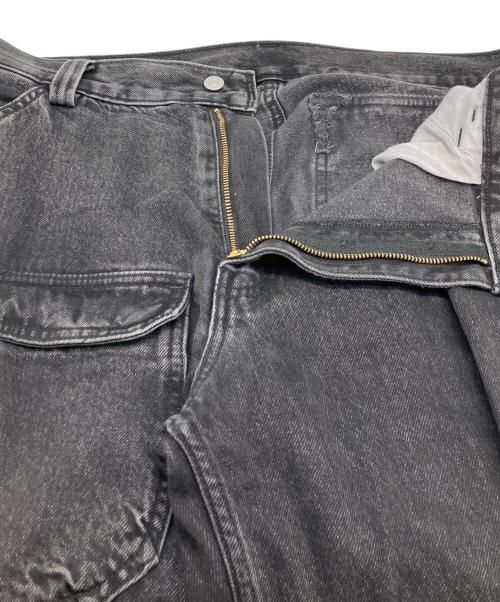 LEVI'S（リーバイス）LEVI'S (リーバイス) デニムカーゴパンツ ブラック サイズ:36の古着・服飾アイテム