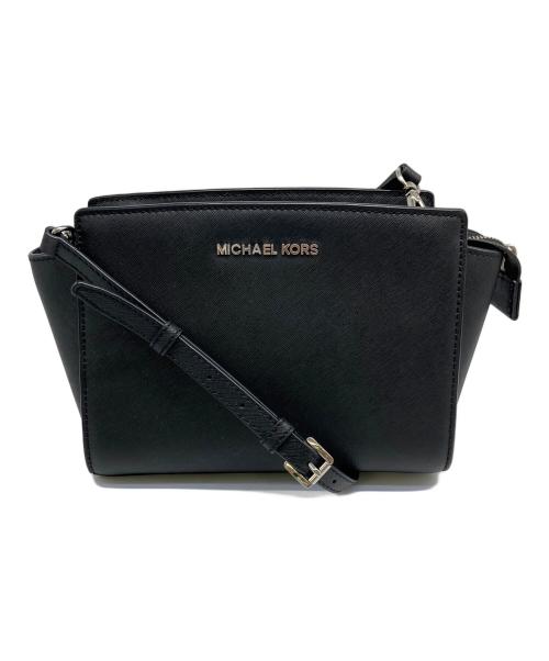 MICHAEL KORS（マイケルコース）MICHAEL KORS (マイケルコース) ショルダーバッグ ブラックの古着・服飾アイテム