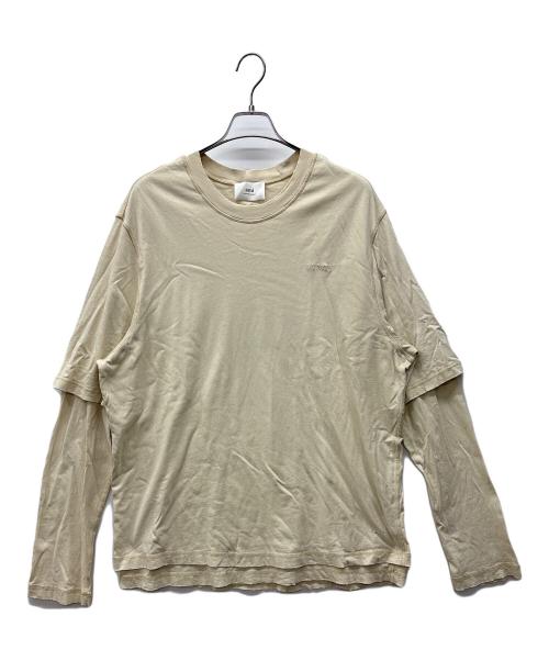 ami（アミ）ami (アミ) 長袖カットソー ベージュ サイズ:不明の古着・服飾アイテム