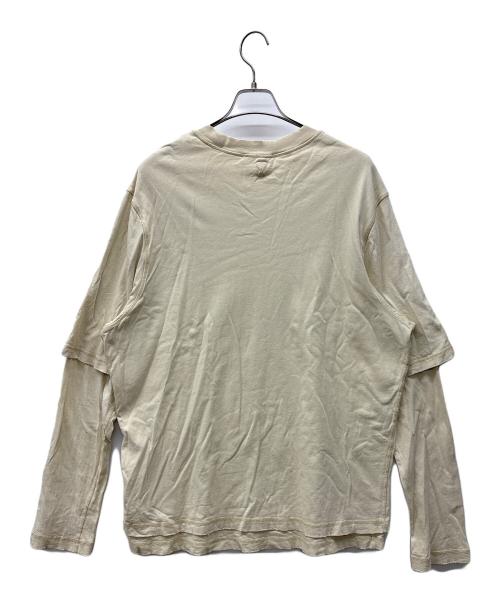 ami（アミ）ami (アミ) 長袖カットソー ベージュ サイズ:不明の古着・服飾アイテム