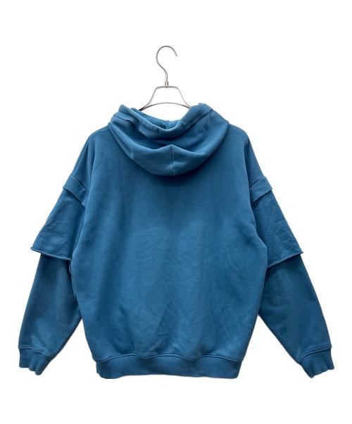 DIESEL（ディーゼル）DIESEL (ディーゼル) プルオーバーパーカー ブルー サイズ:Mの古着・服飾アイテム