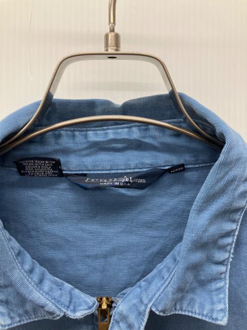 POLO RALPH LAUREN（ポロ・ラルフローレン）POLO RALPH LAUREN (ポロ・ラルフローレン) スイングトップ ブルー サイズ:Lの古着・服飾アイテム