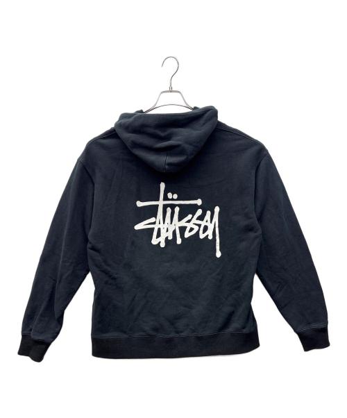 stussy（ステューシー）stussy (ステューシー) パーカー ブラック サイズ:XLの古着・服飾アイテム
