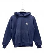 stussyステューシー）の古着「パーカー」｜ネイビー