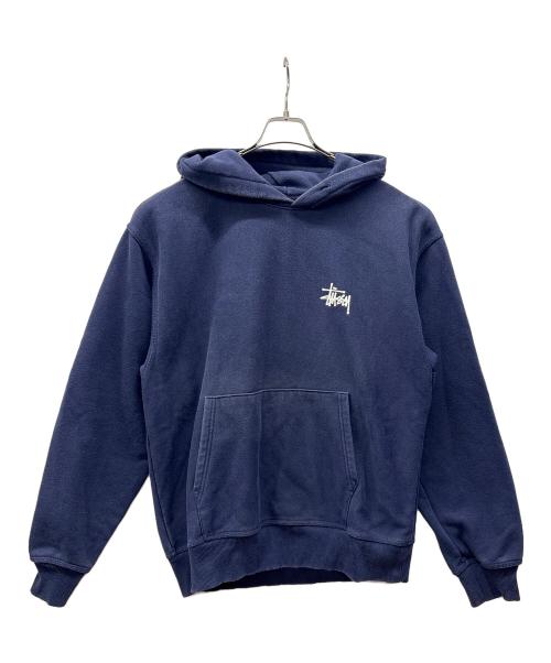 stussy（ステューシー）stussy (ステューシー) パーカー ネイビー サイズ:Lの古着・服飾アイテム