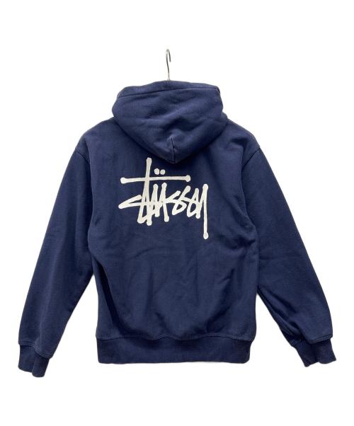 stussy（ステューシー）stussy (ステューシー) パーカー ネイビー サイズ:Lの古着・服飾アイテム