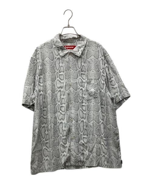 SUPREME（シュプリーム）SUPREME (シュプリーム) 半袖シャツ グレー サイズ:Lの古着・服飾アイテム