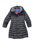 BLUE LABEL CRESTBRIDGEブルーレーベルクレストブリッジ）の古着「ダウンコート」｜ブラック