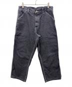 Carhartt WIPカーハート ワーク イン プログレス）の古着「ペインターパンツ」｜ブラック