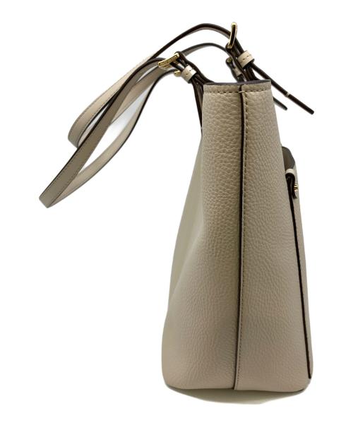 MICHAEL KORS（マイケルコース）MICHAEL KORS (マイケルコース) トートバッグ ベージュの古着・服飾アイテム