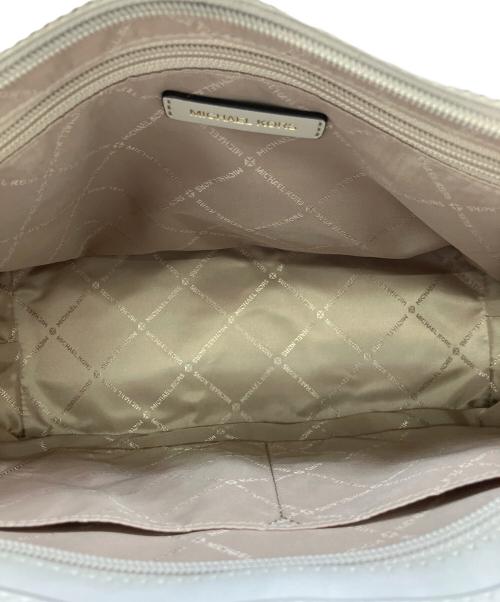 MICHAEL KORS（マイケルコース）MICHAEL KORS (マイケルコース) トートバッグ ベージュの古着・服飾アイテム