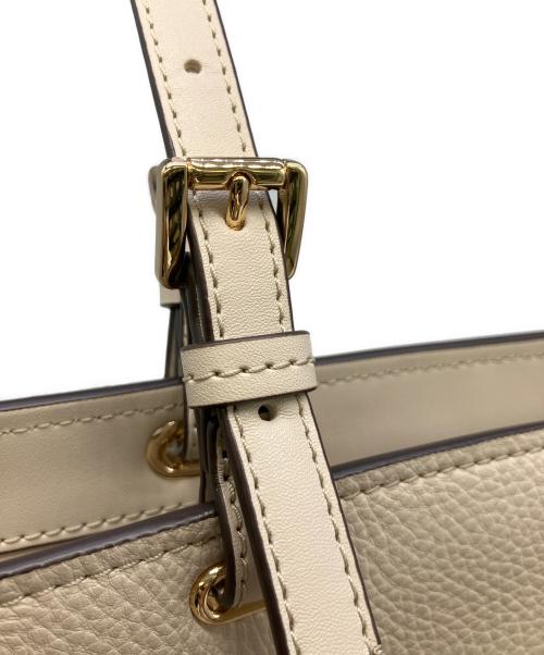 MICHAEL KORS（マイケルコース）MICHAEL KORS (マイケルコース) トートバッグ ベージュの古着・服飾アイテム