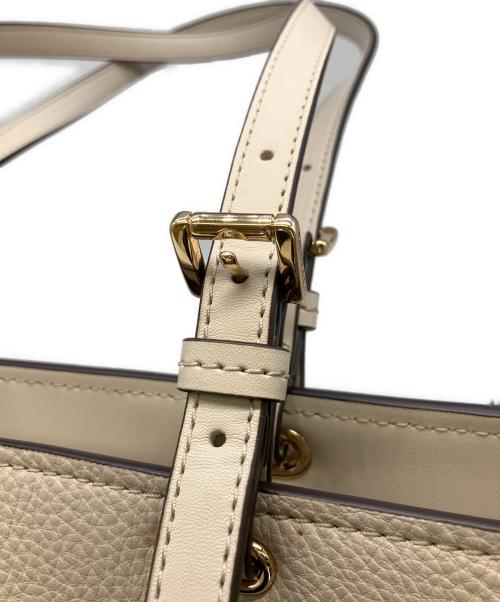 MICHAEL KORS（マイケルコース）MICHAEL KORS (マイケルコース) トートバッグ ベージュの古着・服飾アイテム
