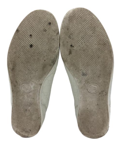 GUCCI（グッチ）GUCCI (グッチ) ハイカットスニーカー ネイビー×ホワイト サイズ:26.5の古着・服飾アイテム