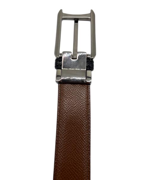 BVLGARI（ブルガリ）BVLGARI (ブルガリ) レザーベルト ブラックの古着・服飾アイテム