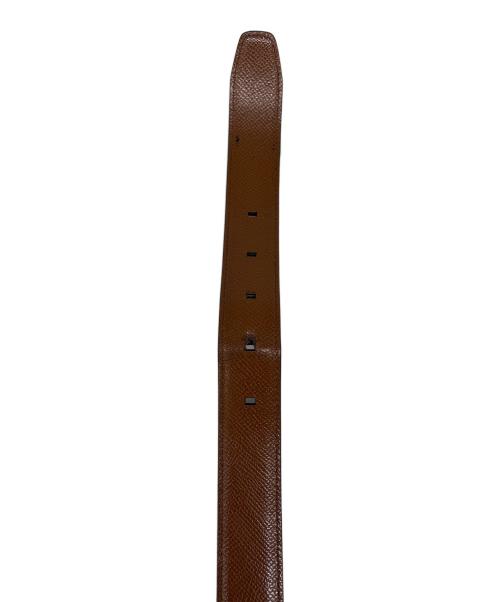 BVLGARI（ブルガリ）BVLGARI (ブルガリ) レザーベルト ブラックの古着・服飾アイテム