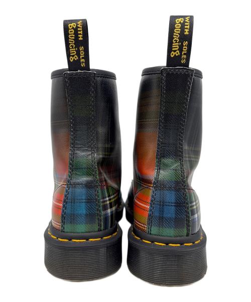 Dr.Martens 1460 TARTAN（ドクターマーチン 1460 タータン）Dr.Martens 1460 TARTAN (ドクターマーチン 1460 タータン) ブーツ グリーン×レッド×ブラック サイズ:23.5cmの古着・服飾アイテム
