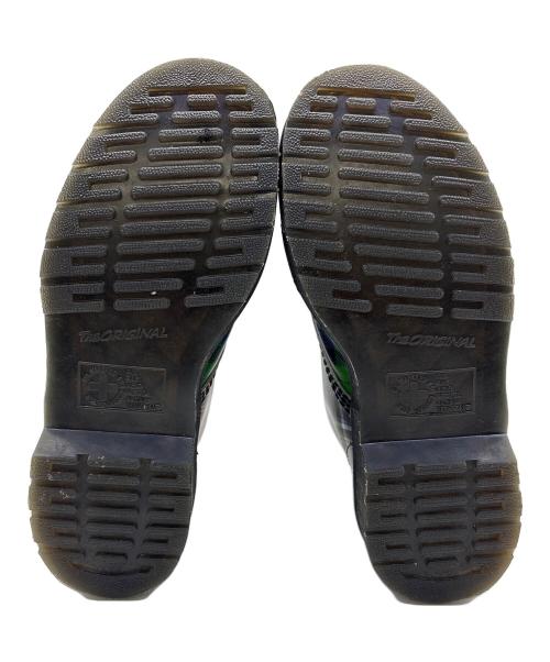 Dr.Martens 1460 TARTAN（ドクターマーチン 1460 タータン）Dr.Martens 1460 TARTAN (ドクターマーチン 1460 タータン) ブーツ グリーン×レッド×ブラック サイズ:23.5cmの古着・服飾アイテム