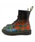 Dr.Martens 1460 TARTAN (ドクターマーチン 1460 タータン) ブーツ グリーン×レッド×ブラック サイズ:23.5cm：18000円