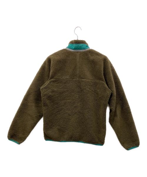 Patagonia（パタゴニア）Patagonia (パタゴニア) フリースジャケット ブラウン×グリーン サイズ:Sの古着・服飾アイテム