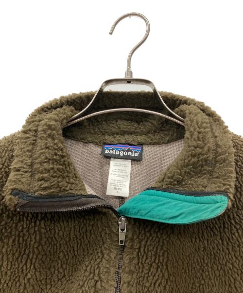 Patagonia（パタゴニア）Patagonia (パタゴニア) フリースジャケット ブラウン×グリーン サイズ:Sの古着・服飾アイテム