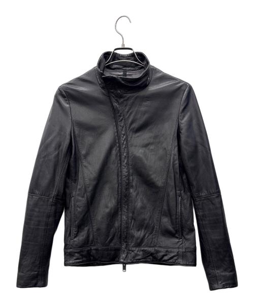 ripvanwinkle（リップヴァンウィンクル）RIPVANWINKLE (リップヴァンウィンクル) レザージャケット ブラック サイズ:4の古着・服飾アイテム
