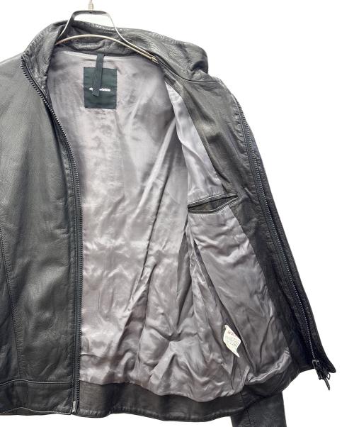 ripvanwinkle（リップヴァンウィンクル）RIPVANWINKLE (リップヴァンウィンクル) レザージャケット ブラック サイズ:4の古着・服飾アイテム