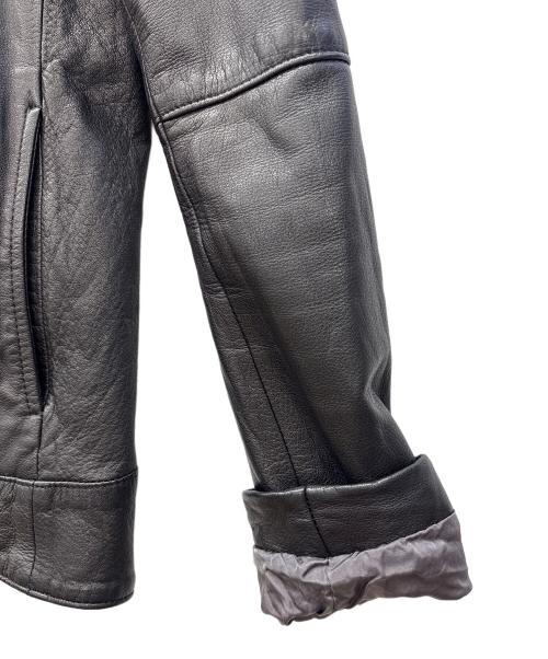 ripvanwinkle（リップヴァンウィンクル）RIPVANWINKLE (リップヴァンウィンクル) レザージャケット ブラック サイズ:4の古着・服飾アイテム