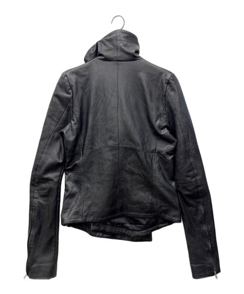 EKAM（エカム）EKAM (エカム) レザージャケット ブラック サイズ:Lの古着・服飾アイテム