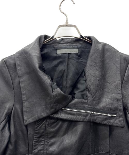 EKAM（エカム）EKAM (エカム) レザージャケット ブラック サイズ:Lの古着・服飾アイテム