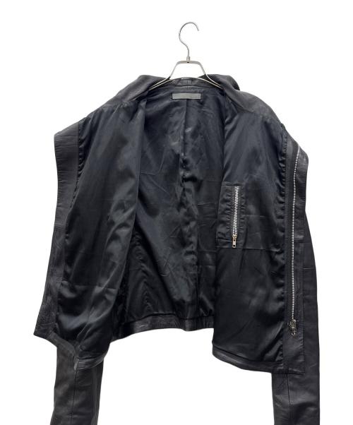 EKAM（エカム）EKAM (エカム) レザージャケット ブラック サイズ:Lの古着・服飾アイテム