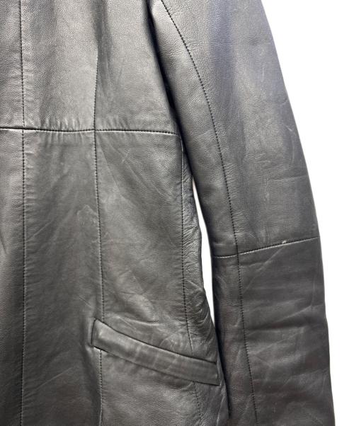 EKAM（エカム）EKAM (エカム) レザージャケット ブラック サイズ:Lの古着・服飾アイテム