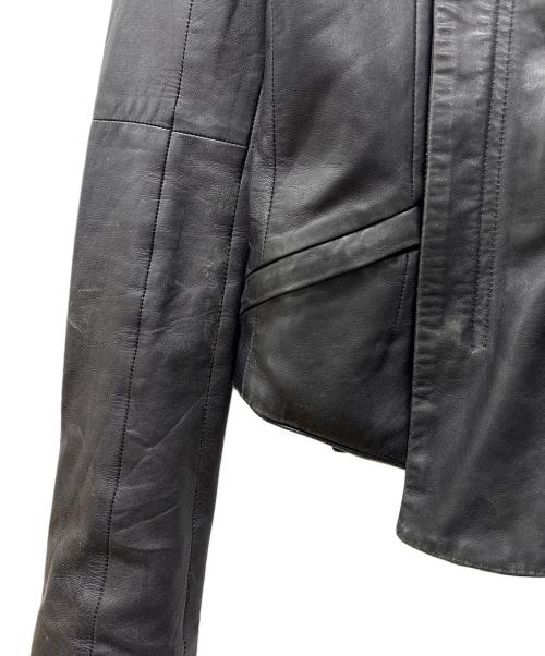 EKAM（エカム）EKAM (エカム) レザージャケット ブラック サイズ:Lの古着・服飾アイテム