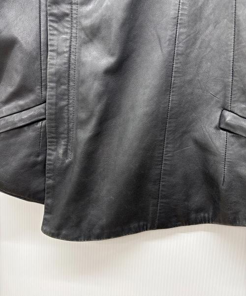 EKAM（エカム）EKAM (エカム) レザージャケット ブラック サイズ:Lの古着・服飾アイテム