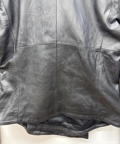 EKAM（エカム）EKAM (エカム) レザージャケット ブラック サイズ:Lの古着・服飾アイテム