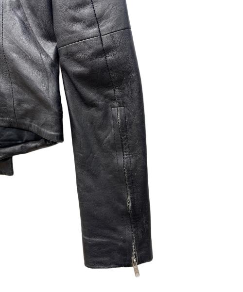 EKAM（エカム）EKAM (エカム) レザージャケット ブラック サイズ:Lの古着・服飾アイテム