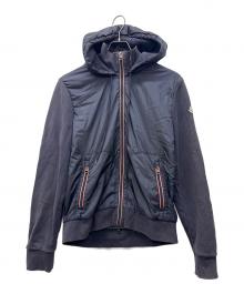 MONCLER（モンクレール）の古着「ジップカーディガン/MAGLIA CARDIGAN」｜ネイビー