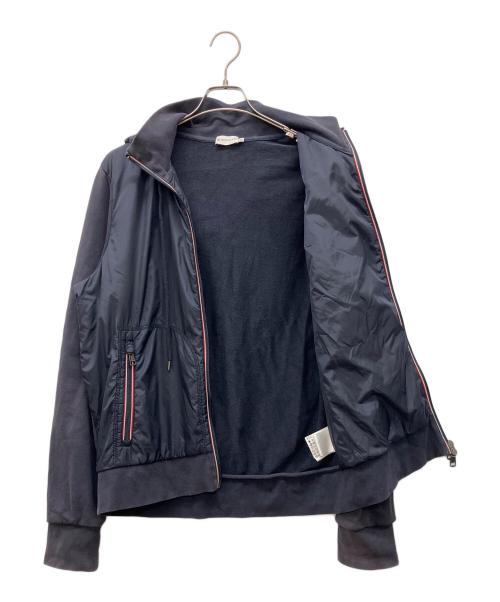 MONCLER（モンクレール）MONCLER (モンクレール) ジップカーディガン/MAGLIA CARDIGAN ネイビー サイズ:XLの古着・服飾アイテム