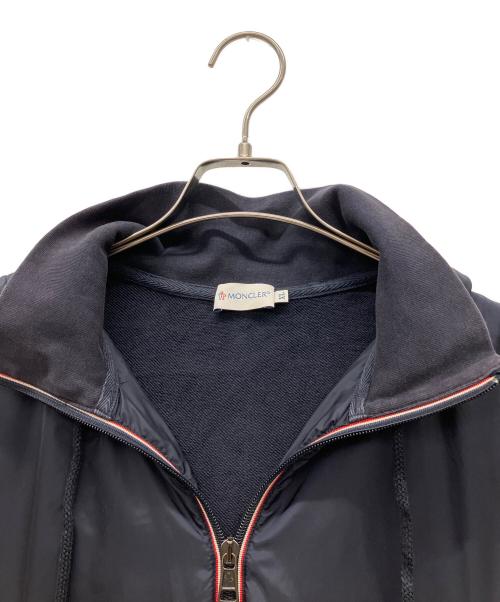 MONCLER（モンクレール）MONCLER (モンクレール) ジップカーディガン/MAGLIA CARDIGAN ネイビー サイズ:XLの古着・服飾アイテム