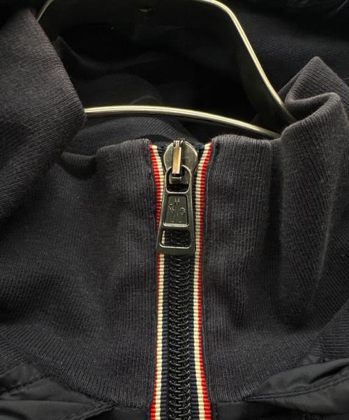 MONCLER（モンクレール）MONCLER (モンクレール) ジップカーディガン/MAGLIA CARDIGAN ネイビー サイズ:XLの古着・服飾アイテム