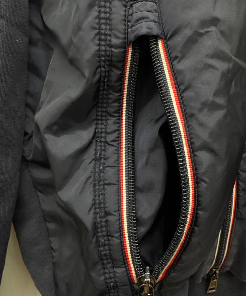 MONCLER（モンクレール）MONCLER (モンクレール) ジップカーディガン/MAGLIA CARDIGAN ネイビー サイズ:XLの古着・服飾アイテム