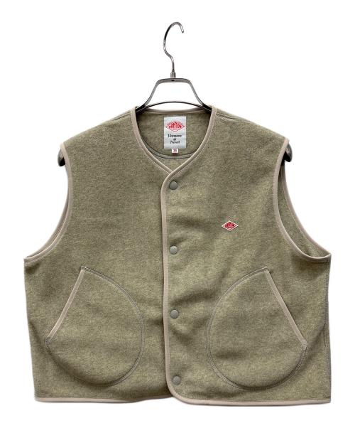 DANTON（ダントン）DANTON (ダントン) ベスト ベージュ サイズ:38の古着・服飾アイテム