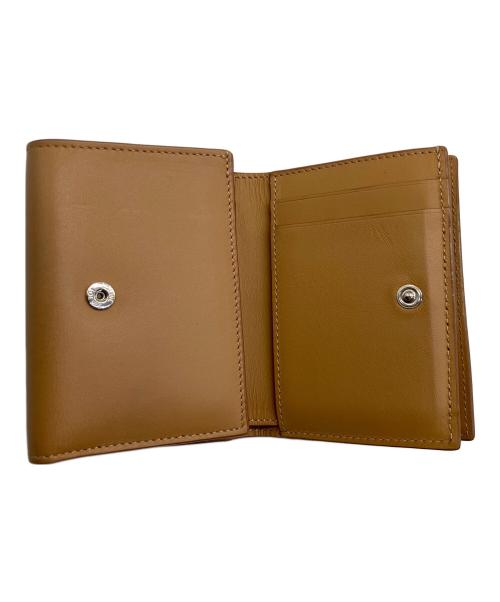 LOEWE（ロエベ）LOEWE (ロエベ) 3つ折り財布 ブラウンの古着・服飾アイテム