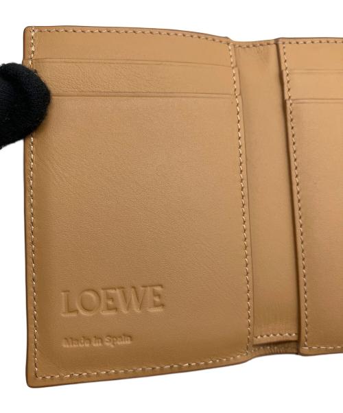 LOEWE（ロエベ）LOEWE (ロエベ) 3つ折り財布 ブラウンの古着・服飾アイテム