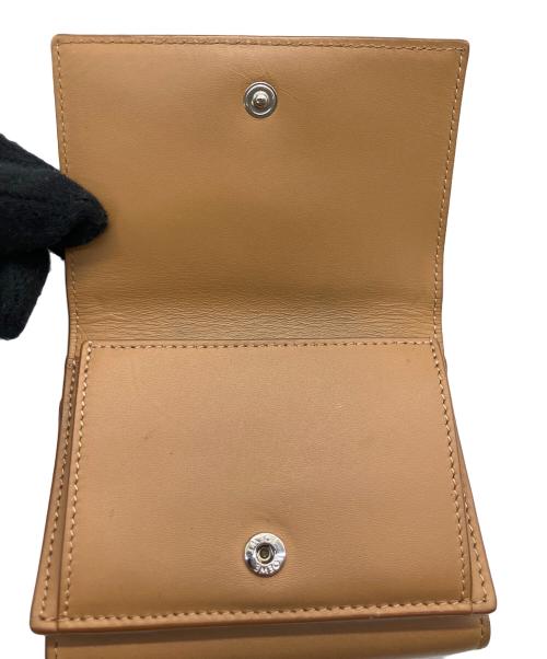 LOEWE（ロエベ）LOEWE (ロエベ) 3つ折り財布 ブラウンの古着・服飾アイテム
