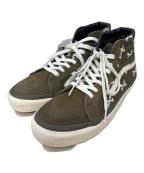 VANS×WTAPSヴァンズ×ダブルタップス）の古着「ハイカットスニーカー」｜オリーブ